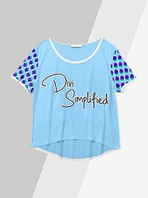 Divi Simplified Crop-top
